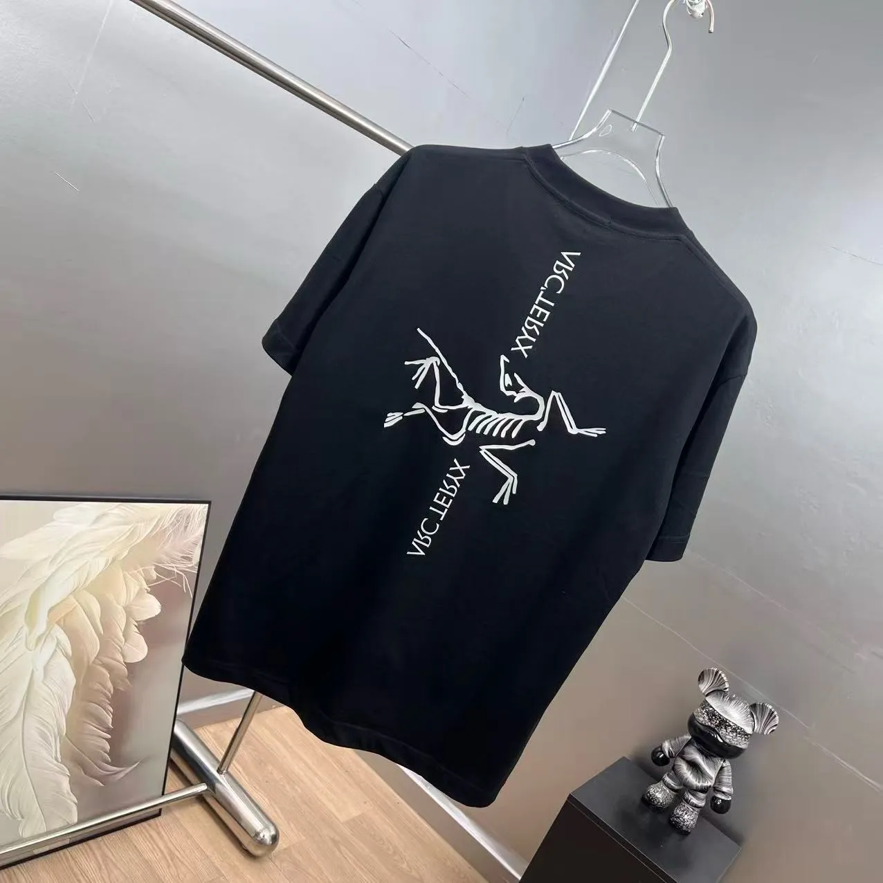 Arc～ logo 《 》 ， ， Same Style， : Black White Coffee Brown Size：S（90-130 ） M（125-150 ） L（135-165 ） XL（160-190 ） XXL（185 ）